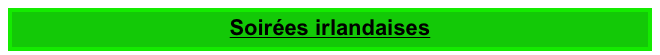 Soirées irlandaises