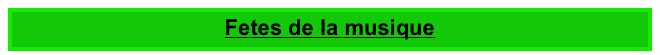 Fetes de la musique